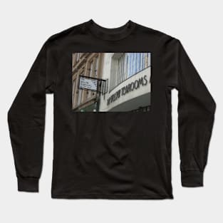 The Willow Tea Room Sign, Sauchiehall Street, Glasgow Long Sleeve T-Shirt